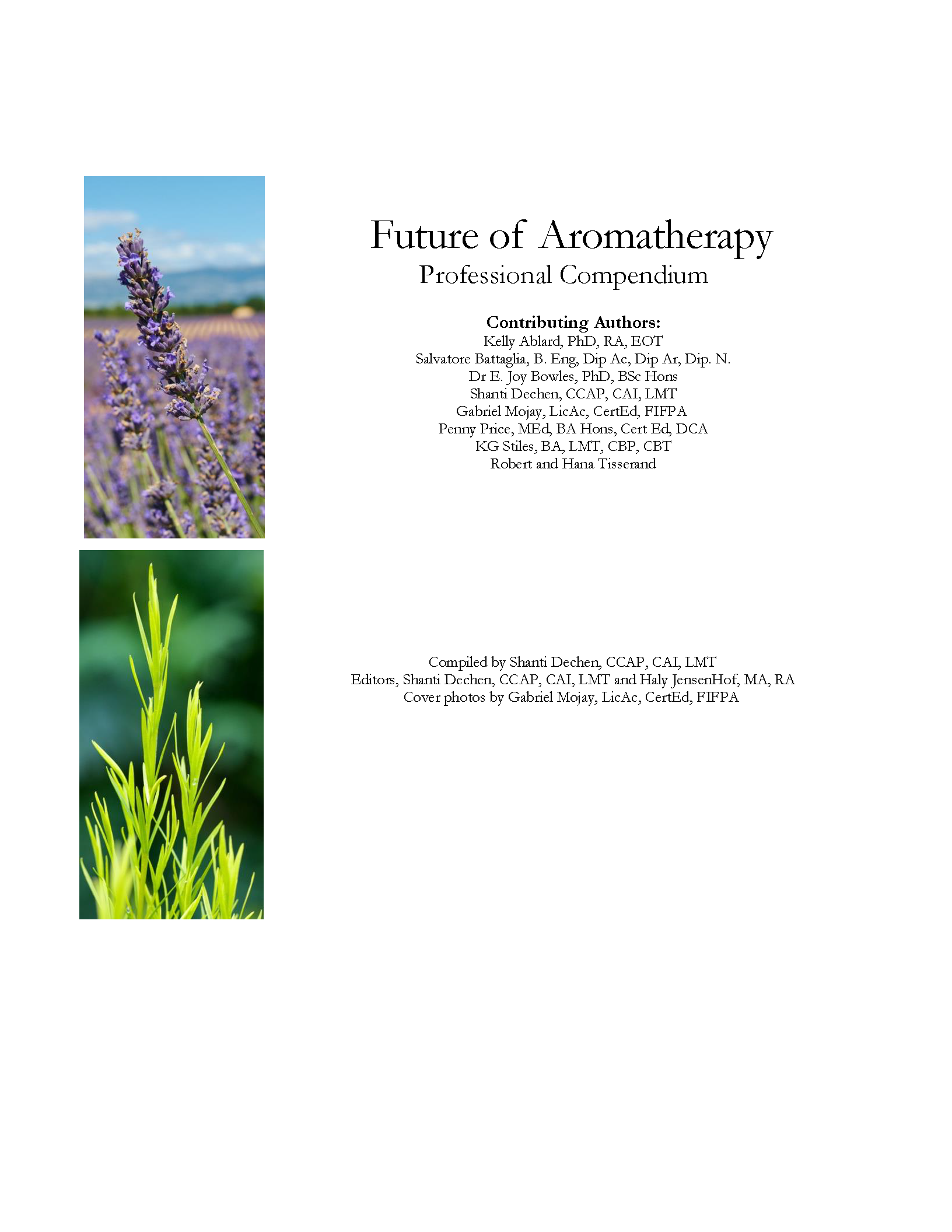 Future of Aromatherapy - Professional Compendium