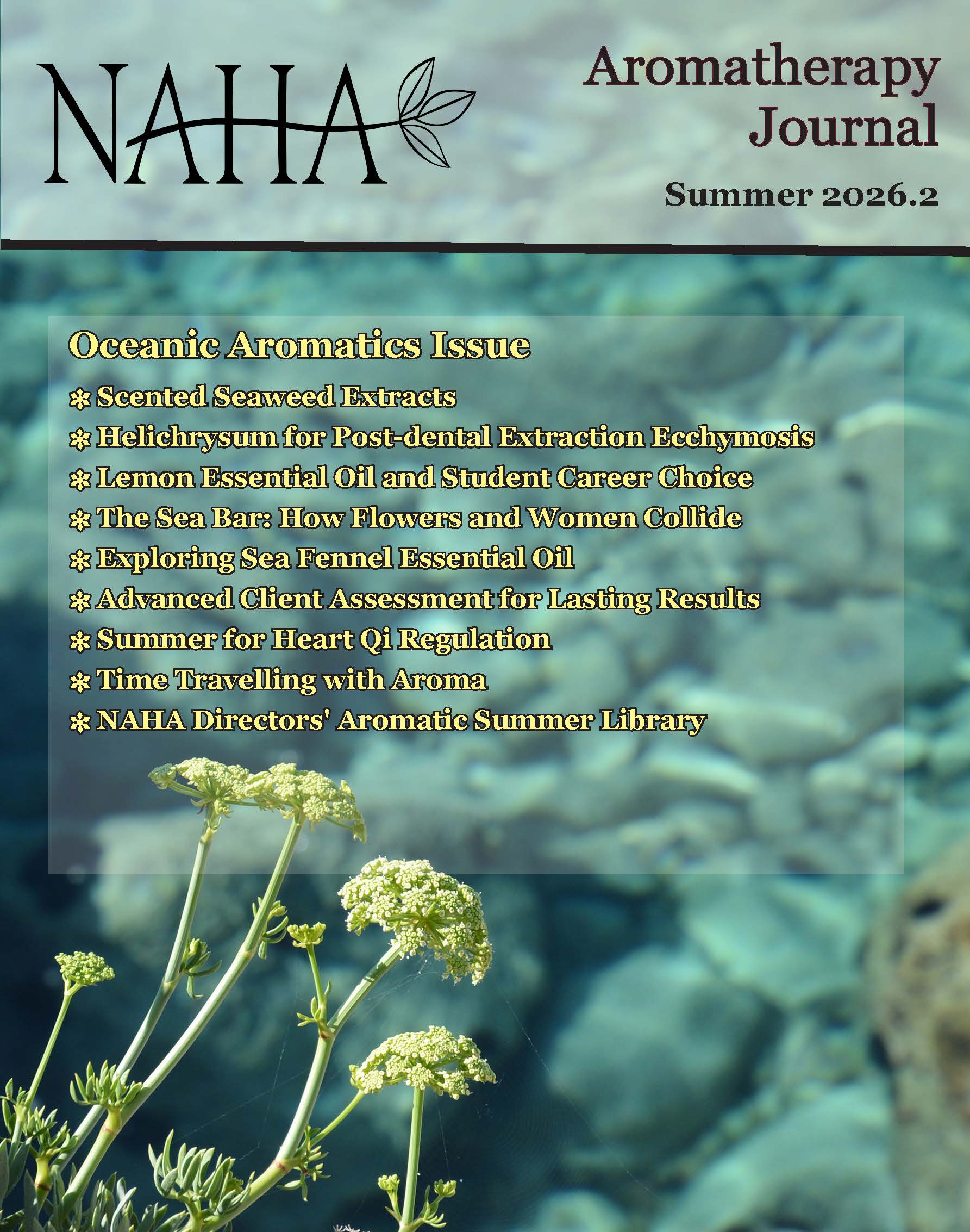 NAHA Summer Aromatherapy Journal 2026.2 | Oceanic Aromatics Issue