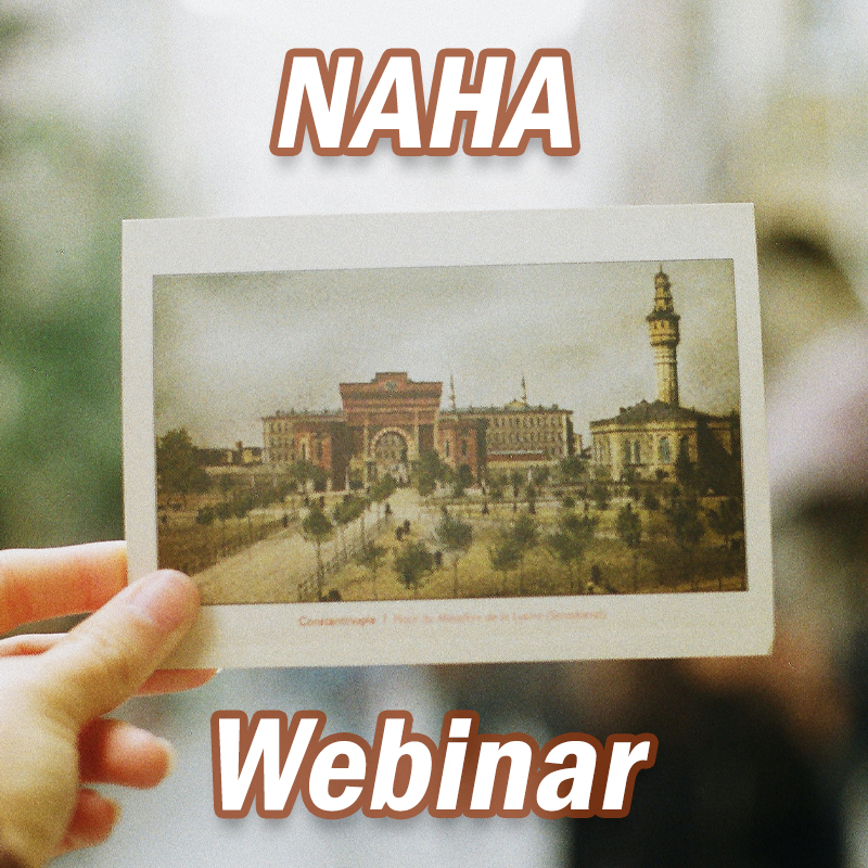 NAHA June Webinar: From Banquets to Harem The Daily Use of Beautiful Scents in Ottoman Palace Culture
