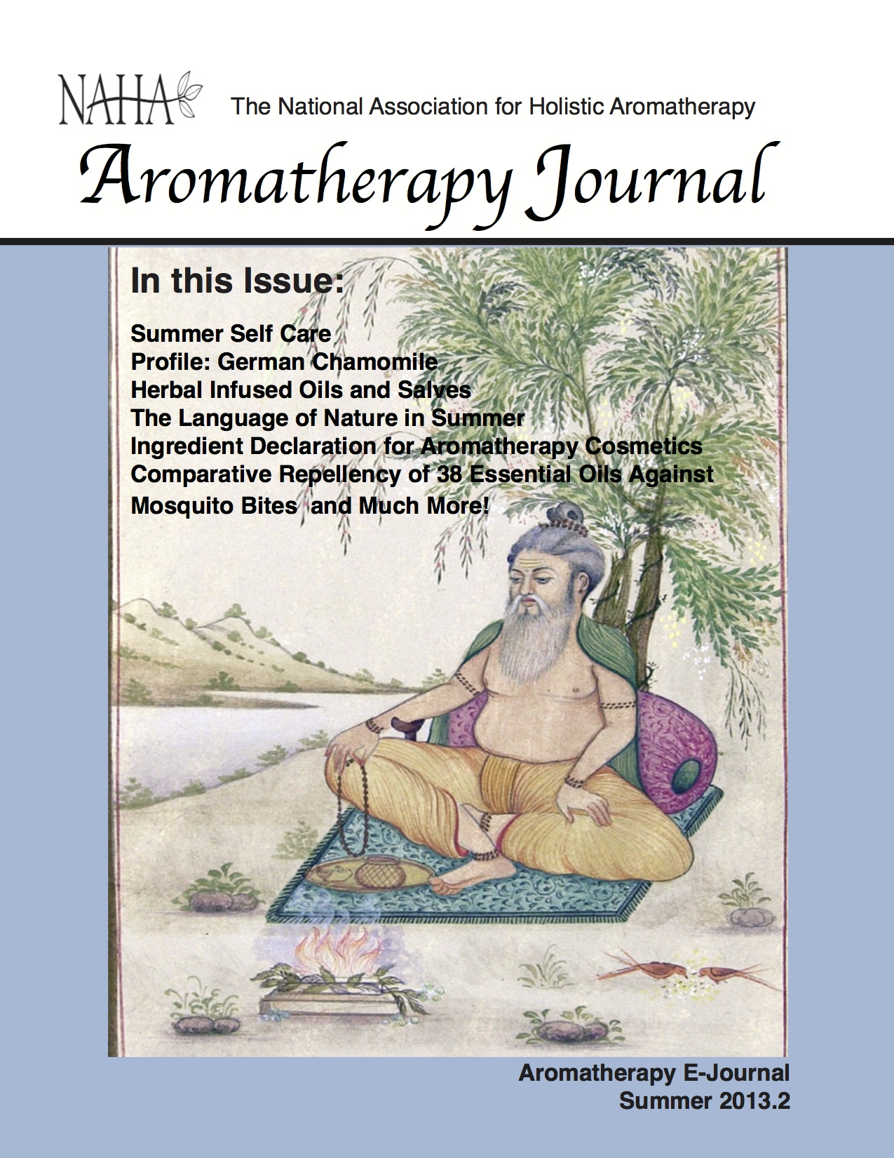 NAHA Aromatherapy Journal Issue Summer 2013.2